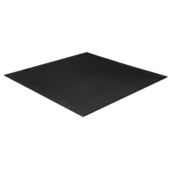 JORDAN® ACTIV Square Gym Flooring 1m x 1m (Black Rubber Tiles)