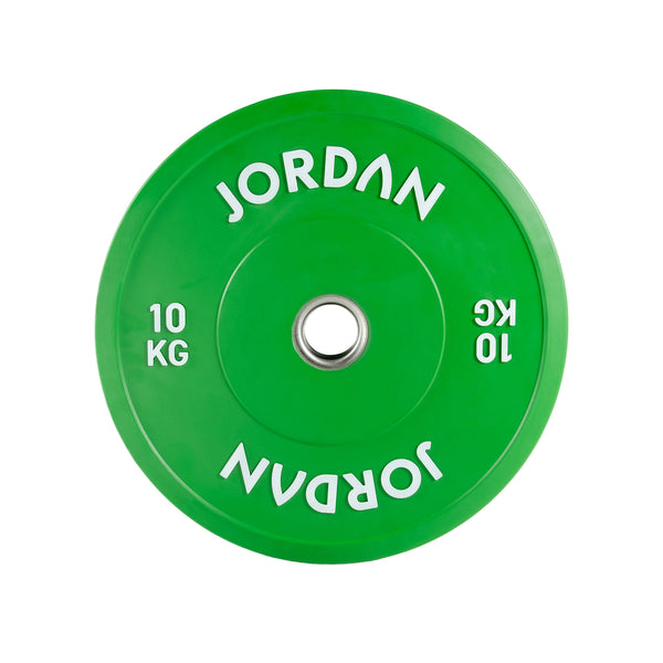 JORDAN Coloured Rubber Bumper Plates - NEW DESIGN