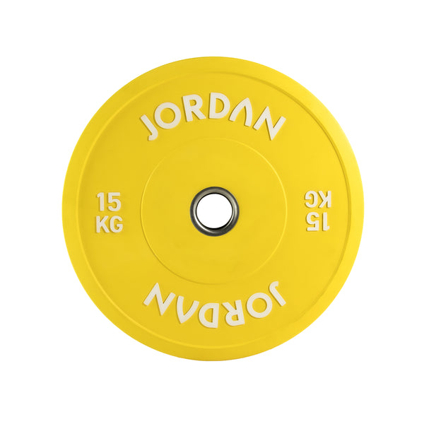 JORDAN® Coloured Rubber Bumper Plates - NEW DESIGN