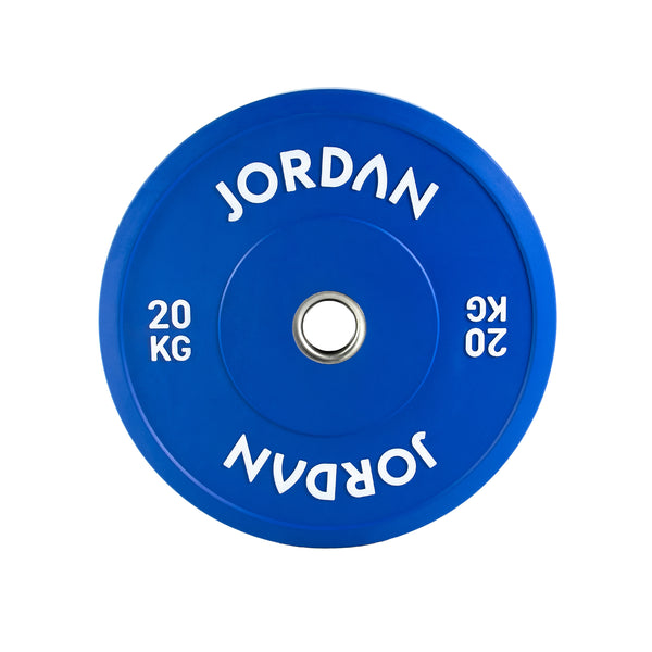 JORDAN Coloured Rubber Bumper Plates - NEW DESIGN