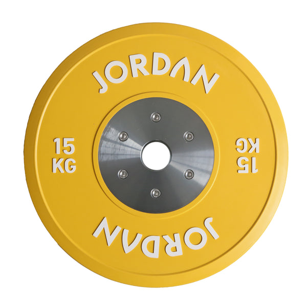 JORDAN® Coloured Rubber Calibrated Competition Weight Plate - NEW DESIGN