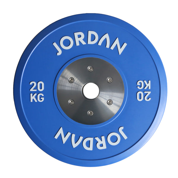 JORDAN Coloured Rubber Calibrated Competition Weight Plate - NEW DESIGN