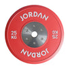 JORDAN Coloured Rubber Calibrated Competition Weight Plate - NEW DESIGN