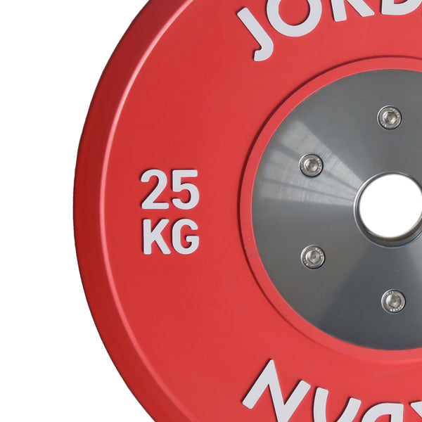 JORDAN Coloured Rubber Calibrated Competition Weight Plate - NEW DESIGN