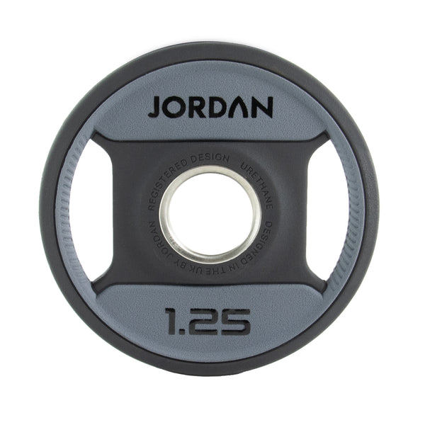 JORDAN Urethane Dual Grip Olympic Plates - NEW DESIGN