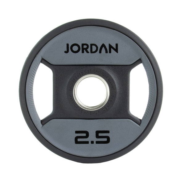 JORDAN Urethane Dual Grip Olympic Plates - NEW DESIGN