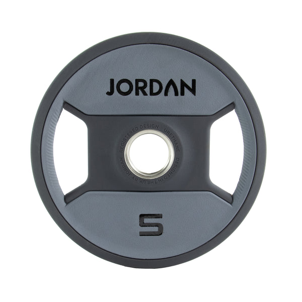 JORDAN Urethane Dual Grip Olympic Plates - NEW DESIGN