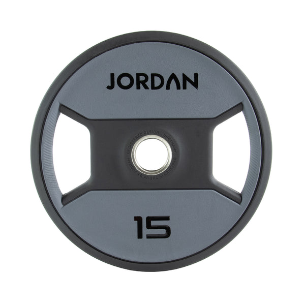 JORDAN Urethane Dual Grip Olympic Plates - NEW DESIGN