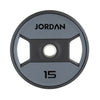 JORDAN Urethane Dual Grip Olympic Plates - NEW DESIGN