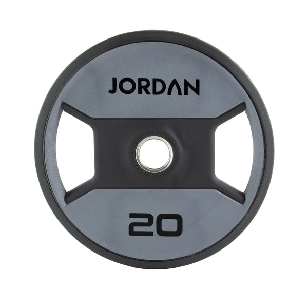 JORDAN Urethane Dual Grip Olympic Plates - NEW DESIGN