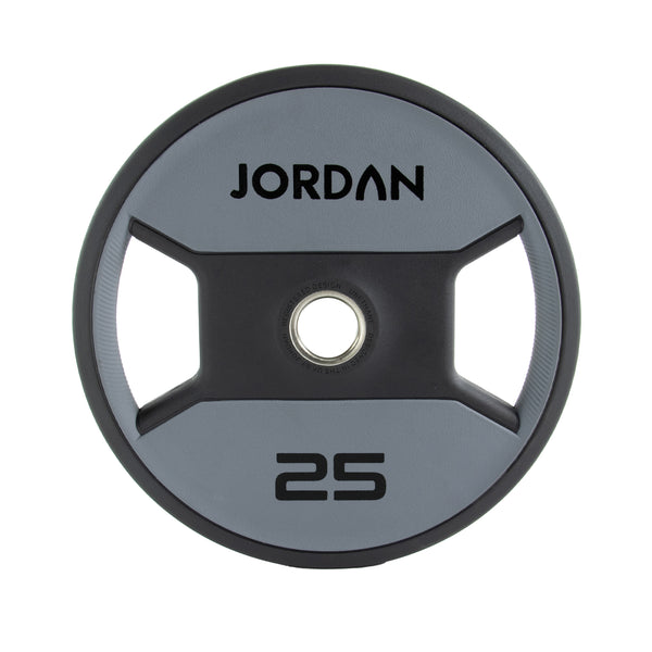 JORDAN Urethane Dual Grip Olympic Plates - NEW DESIGN