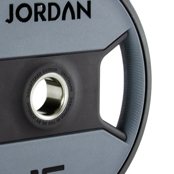 JORDAN Urethane Dual Grip Olympic Plates - NEW DESIGN