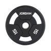 JORDAN Urethane Tri-Grip Olympic Plates - NEW DESIGN