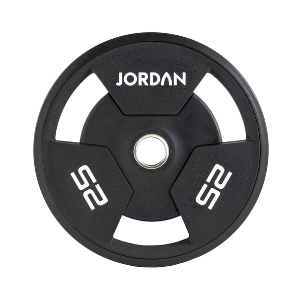 JORDAN Urethane Tri-Grip Olympic Plates - NEW DESIGN