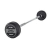 JORDAN® Rubber Barbells - Straight Bar (Grey)