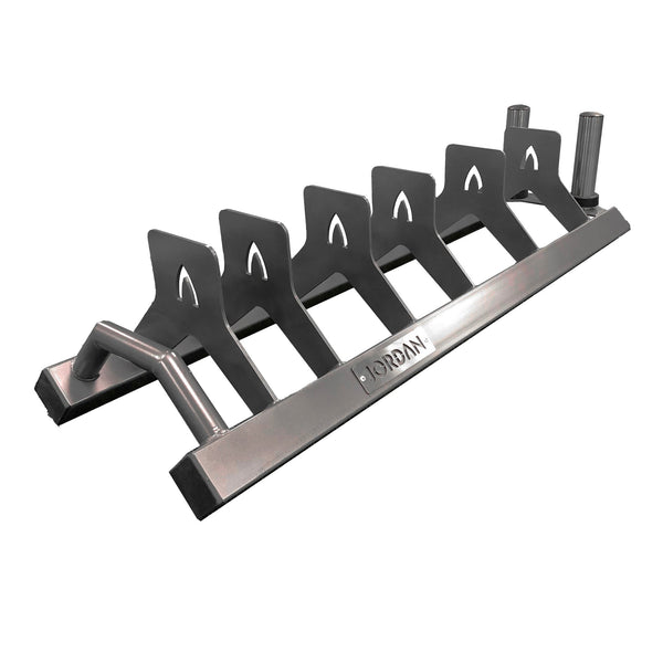 Olympic Training Plate Rack Jordan Fitness Grey